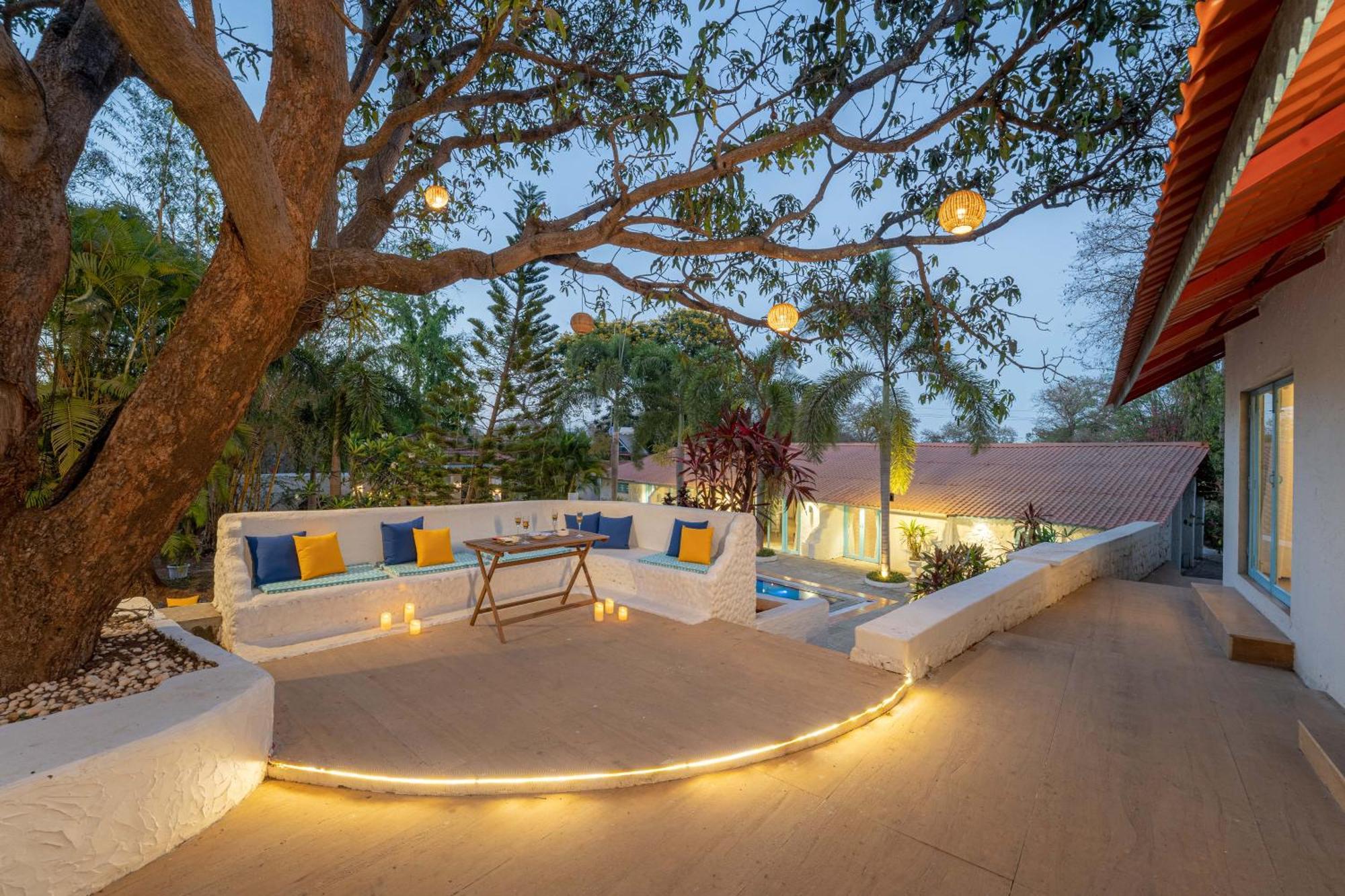 Lohonostays Villa Santorini Alībāg Eksteriør billede